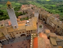 Landscape from the tower of the Palazzo del Popolo