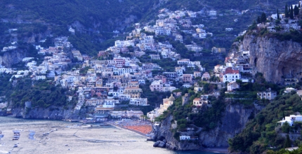 Positano view from Hotel San Pietro - Amalfi Coast