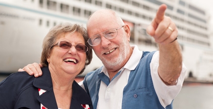 Travelers at Civitavecchia Port of Rome