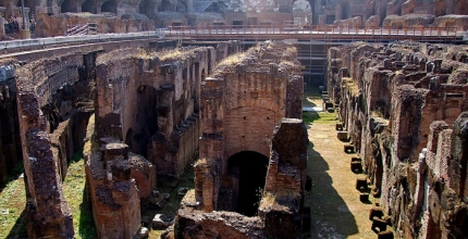 Interior of the Colosseum, Rome