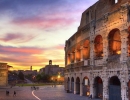 Sunrise on Colosseum
