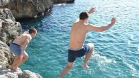 Leaping off the Sorrento coastline