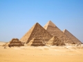 Le piana di Giza e le piramidi - Il Cairo