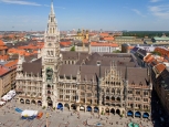 Municipio e Marienplatz - Monaco di Baviera -