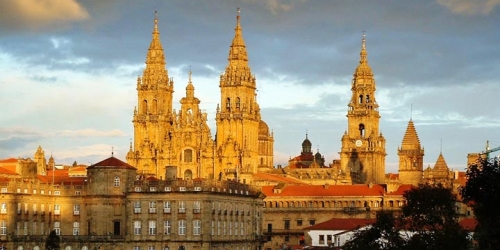 Panorama, Cattedrale - Santiago de Compostela -