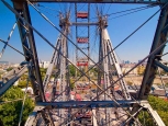 Dettaglio della ruota panoramica, Prater - Vienna -