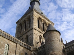 Campanile, abbazia Mont Saint Michel - Normandia -