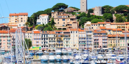 Panoramica del Porto di Cannes