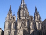 Facciata, Cattedrale di Santa Eulalia - Barcellona -