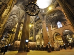Interno, Cattedrale di Santa Eulalia - Barcellona -