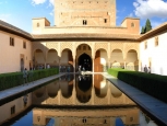 Patio Arrayanes Palacio de Los Comares, Alhambra - Granada -