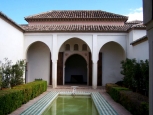 Patio, Alcazaba  - Malaga -