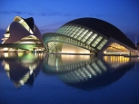 Hemisferic notte, Citta della Scienza - Valencia -