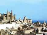 Panorama, Cattedrale Santa Maria - Palma de Maiorca -