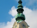 Dettaglio torre dell'orologio - Klagenfurt -