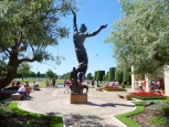 Statua Commemorativa Cimitero Americano, Colleville sur Mer - Normandia -