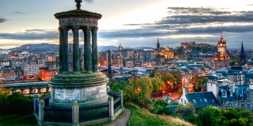 Edinburgo vista da Calton Hill