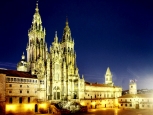 Cattedrale notturna - Santiago de Compostela -