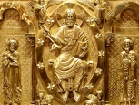 Dettaglio centrale urna con i resti dell'Apostolo, Cattedrale - Santiago de Compostela -
