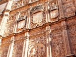 Facciata, Universit&agrave; Pontif&iacute;cia la clerec&iacute;a - Salamanca -