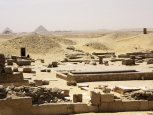 Panoramica della necropoli di Saqqara - Il Cairo -