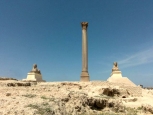 Pilastri di Pompeo e Sfinge, area archeologica - Alessandria -