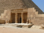 Ingresso, della Grande Piramide di Cheope, Giza - Il Cairo -