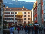 Tettuccio d'oro visto dal corso - Innsbruck -
