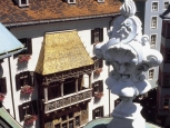 Tettuccio d'oro visto dall'alto - Innsbruck -