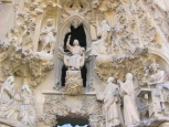 Particolare Portico de la Fe, Sagrada Familia - Barcellona -