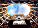 Cortile, Casa Mil&agrave; - Barcellona -
