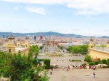 Panorama Montjuic Barcellona