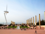 Zona Olimpica Montjuic Barcellona