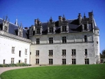 Vista facciata interna, Chateau d'Amboise - Loira -