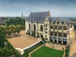 Panorama della corte, Angers - Loira -
