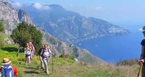 Trekking along Amalfi Coast