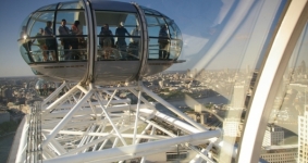 and London Eye capsule...